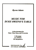 Music for Duke Orsino's Table