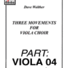 Viola 04: Three Movements for Viola Choir