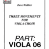 Viola 06: Three Movements for Viola Choir