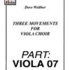 Viola 07: Three Movements for Viola Choir