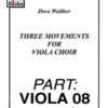 Viola 08: Three Movements for Viola Choir