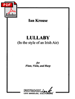 Lullaby (based on Irish songs)