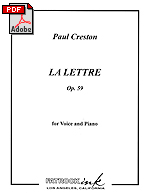 La Lettre Op. 59